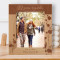 30 Years Together Personalized Wooden Frame 8" x 10" Brown (Vertical)