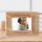 Happy Anniversary I'm So Excited About The Future Personalized Wooden Frame-6" x 4" Brown Horizontal