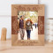 Our Life Our Story Oure Home This Is Us Personalized Wooden Frame 5" x 7" Brown (Vertical)