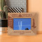 My Soul Is In The Sky Personalized Wooden Frame-5" x 3 1/2" Brown Horizontal