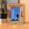 My Soul Is In The Sky Personalized Wooden Frame 4" x 6" Brown (Vertical)