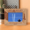 My Soul Is In The Sky Personalized Wooden Frame-6" x 4" Brown Horizontal
