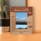 You Can Watch The Clouds Go By Or Fly Above Them Personalized Wooden Frame 3" x 5" Brown (Vertical)