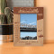 You Can Watch The Clouds Go By Or Fly Above Them Personalized Wooden Frame 4" x 6" Brown (Vertical)