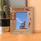 We Do The Impossible Every Day Personalized Wooden Frame 3" x 5" Brown (Vertical)