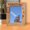 We Do The Impossible Every Day Personalized Wooden Frame 5" x 7" Brown (Vertical)