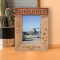 Spread Your Wings & Let The Eagle Inside You Flay Personalized Wooden Frame 4" x 6" Brown (Vertical)