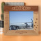 Spread Your Wings & Let The Eagle Inside You Flay Personalized Wooden Frame-10" x 8" Brown Horizontal