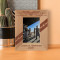 The Engine Is The Heart Of An Airplane But The Pilot Is Its Soul Personalized Wooden Frame 3" x 5" Brown (Vertical)