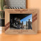 The Engine Is The Heart Of An Airplane But The Pilot Is Its Soul Personalized Wooden Frame-7" x 5" Brown Horizontal
