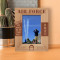 My Soul Is In The Sky Personalized Wooden Frame 4" x 6" Brown (Vertical)