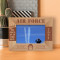 My Soul Is In The Sky Personalized Wooden Frame-6" x 4" Brown Horizontal