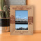 Best Pilot You Can Watch The Clouds Go By Or Fly Above Them Personalized Wooden Frame 4" x 6" Brown (Vertical)