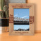 Best Pilot You Can Watch The Clouds Go By Or Fly Above Them Personalized Wooden Frame 5" x 7" Brown (Vertical)