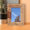 Best Pilot We Do The Impossible Every Day Personalized Wooden Frame 4" x 6" Brown (Vertical)