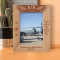 Air Legend Spread Your Wings & Let The Eagle Inside You Fly Personalized Wooden Frame 5" x 7" Brown (Vertical)