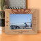 Air Legend Spread Your Wings & Let The Eagle Inside You Fly Personalized Wooden Frame-7" x 5" Brown Horizontal