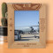 Air Legend Spread Your Wings & Let The Eagle Inside You Fly Personalized Wooden Frame 8" x 10" Brown (Vertical)