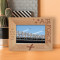 My Soul Is In The Sky Personalized Wooden Frame-6" x 4" Brown Horizontal