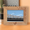 My Soul Is In The Sky Personalized Wooden Frame-7" x 5" Brown Horizontal