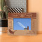 We Do The Impossible Every Day Personalized Wooden Frame-5" x 3 1/2" Brown Horizontal