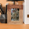 American Soldier Personalized Wooden Frame 3" x 5" Brown (Vertical)
