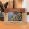 American Soldier Personalized Wooden Frame-6" x 4" Brown Horizontal