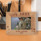 This Will Remain The Land Of The Free Personalized Wooden Frame-6" x 4" Brown Horizontal