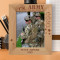 This Will Remain The Land Of The Free Personalized Wooden Frame 8" x 10" Brown (Vertical)
