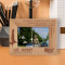 A Hero Is Someone Who Has Given His Or Her Life Personalized Wooden Frame-6" x 4" Brown Horizontal
