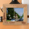 A Hero Is Someone Who Has Given His Or Her Life Personalized Wooden Frame-10" x 8" Brown Horizontal