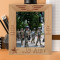 No Man Is A Man Until He Has Been A Soldier Personalized Wooden Frame 8" x 10" Brown (Vertical)