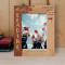 Cheerleading Is More Than A Sport, It's An Attitude Personalized Wooden Frame 5" x 7" Brown (Vertical)