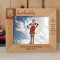 Cheerleaders Are Angels Personalized Wooden Frame-10" x 8" Brown Horizontal