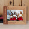 A Good Cheerleader Is Not Measured By The Height Of Her Jumps Personalized Wooden Frame-7" x 5" Brown Horizontal