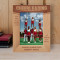 Cheerleading Is A Sport That Requires A Lot Of Dedication And Practice Personalized Wooden Frame 5" x 7" Brown (Vertical)