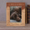 All Dogs Go To Heaven Personalized Wooden Frame 5" x 7" Brown (Vertical)