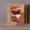 You Still Live On In The Hearts And Minds Of The Loving Family Personalized Wooden Frame 4" x 6" Brown (Vertical)