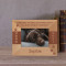 Sometimes The Smallest Things Take Up The Most Room In Your Heart Personalized Wooden Frame-5" x 3 1/2" Brown Horizontal