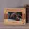 Sometimes The Smallest Things Take Up The Most Room In Your Heart Personalized Wooden Frame-6" x 4" Brown Horizontal