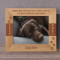 Sometimes The Smallest Things Take Up The Most Room In Your Heart Personalized Wooden Frame-10" x 8" Brown Horizontal
