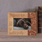 You Were My Favorite Hello Personalized Wooden Frame-5" x 3 1/2" Brown Horizontal