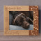 You Were My Favorite Hello Personalized Wooden Frame-10" x 8" Brown Horizontal