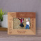 Happy Sweet 16th Birthday Personalized Wooden Frame-5" x 3 1/2" Brown Horizontal