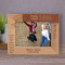 Happy Sweet 16th Birthday Personalized Wooden Frame-7" x 5" Brown Horizontal