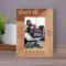 I Hope You Have Many More Fun Adventures This Year Personalized Wooden Frame 4" x 6" Brown (Vertical)