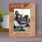 I Hope You Have Many More Fun Adventures This Year Personalized Wooden Frame 5" x 7" Brown (Vertical)