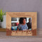 Congratulations On Turning Sixteen! Personalized Wooden Frame-6" x 4" Brown Horizontal