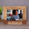 Congratulations On Turning Sixteen! Personalized Wooden Frame-7" x 5" Brown Horizontal