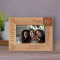 My Wish For You On This Day Is That Exciting And Happy Things Personalized Wooden Frame-6" x 4" Brown Horizontal